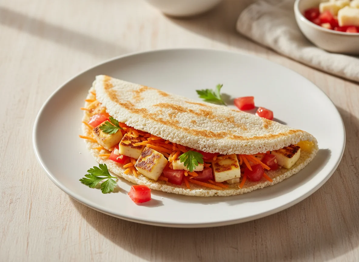 Tapioca recheada photo