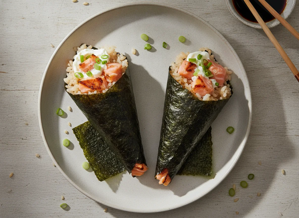 Temaki de Salmão Grelhado photo