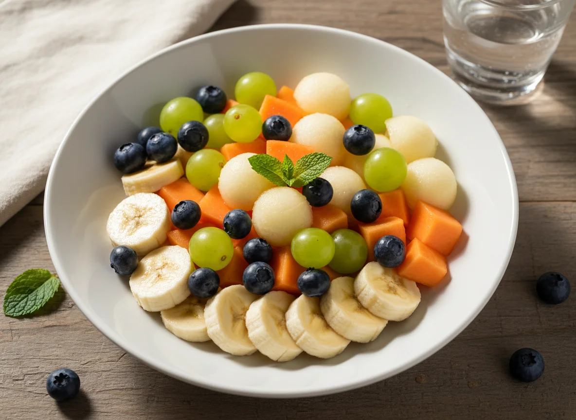 Tigela de frutas variadas photo