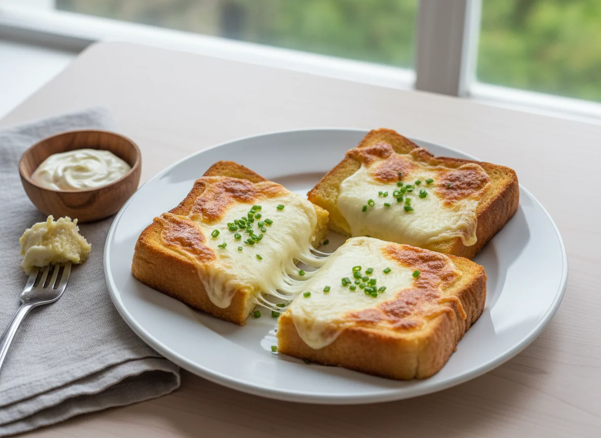 Torrada Francesa Salgada com Queijo photo