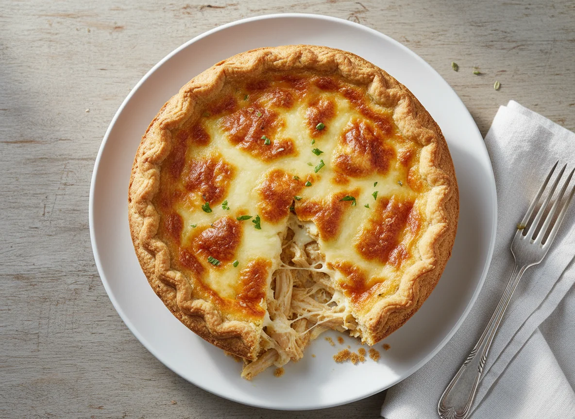 Torta de Frango com Queijo photo