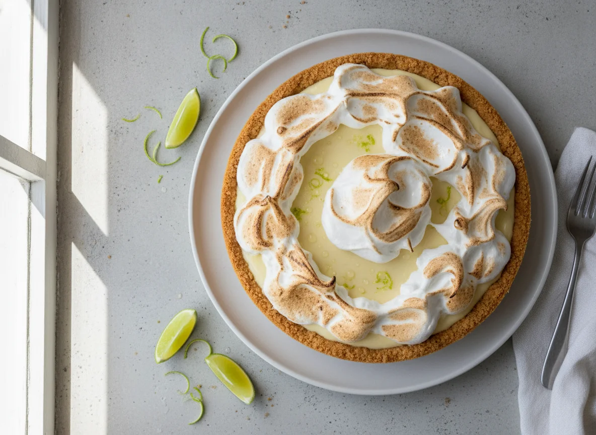 Torta de Limão com Merengue photo