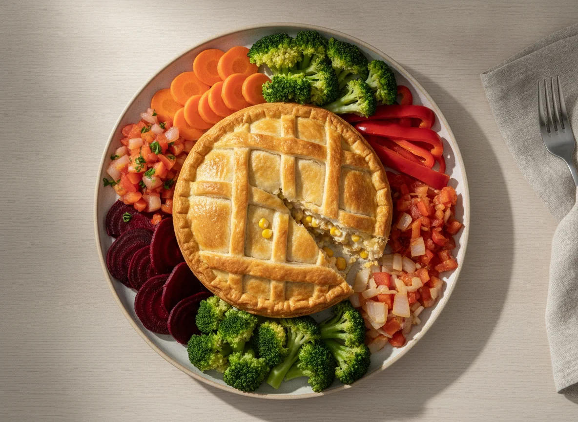 Torta Salgada com Legumes photo