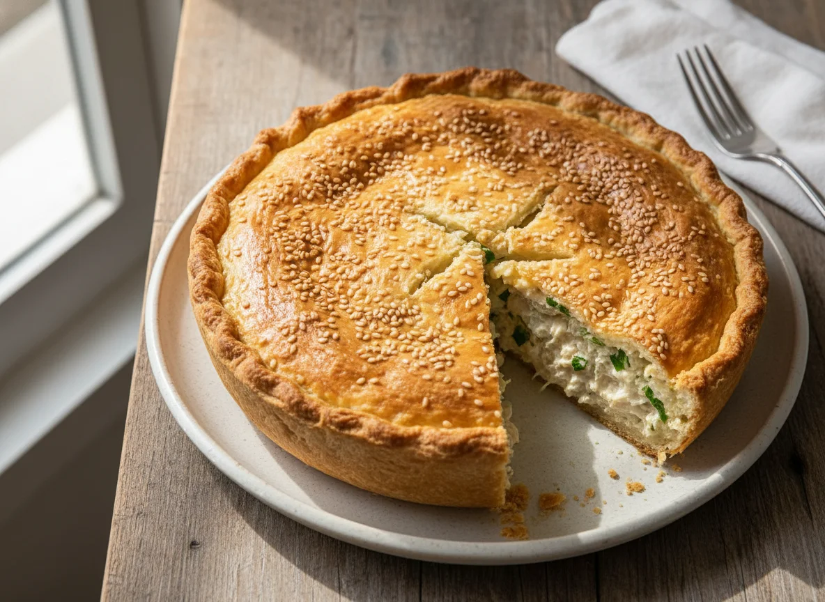 Torta Salgada de Frango photo