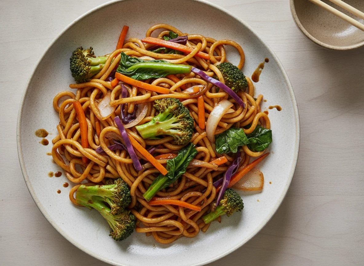 Vegetais Salteados (Yakisoba de Vegetais) photo