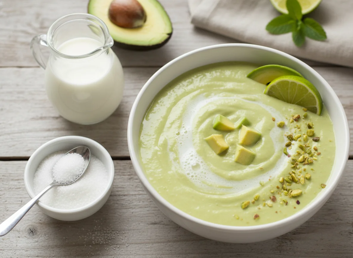 Vitamina de abacate photo