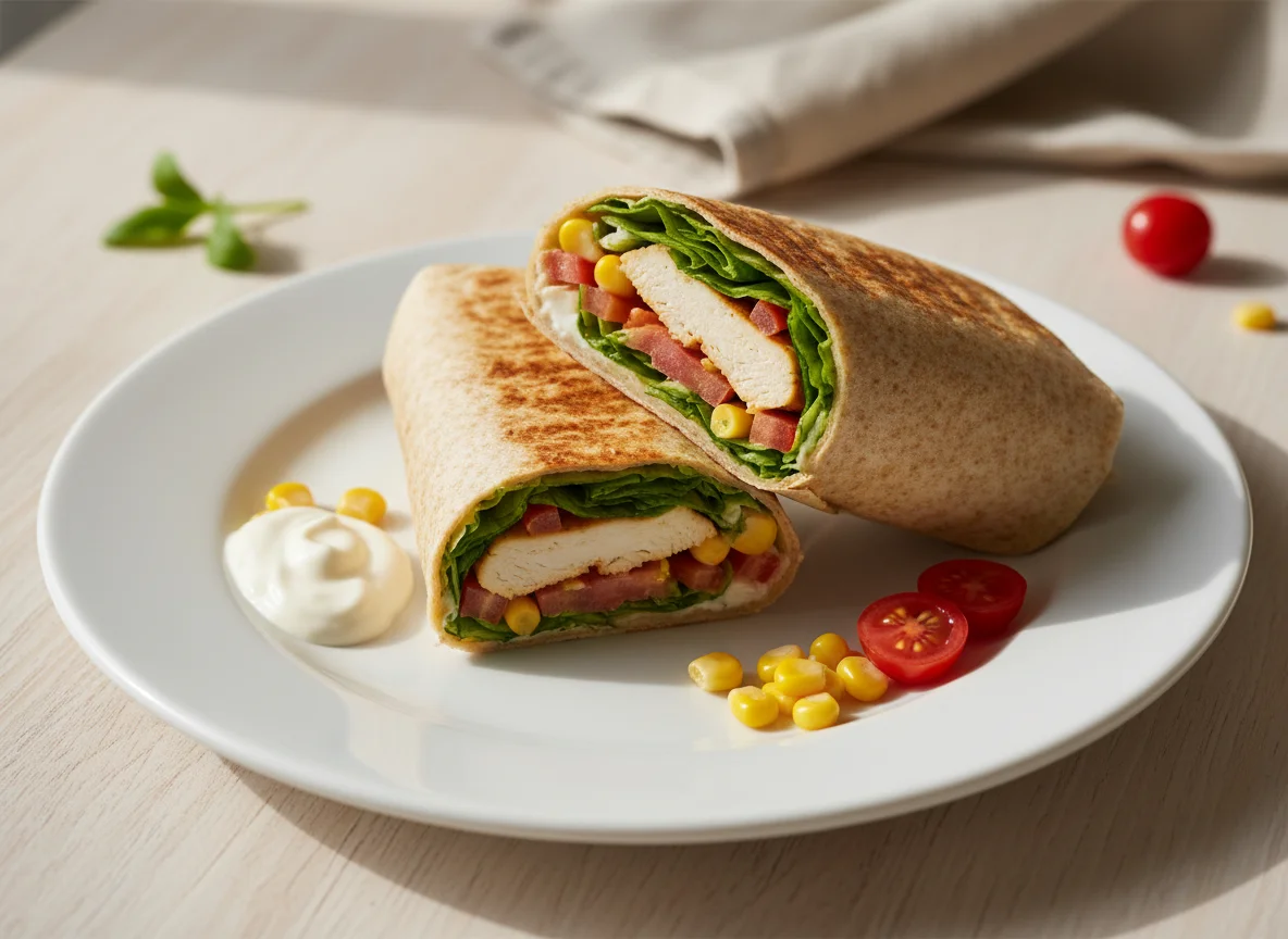Wrap de Frango Grelhado photo