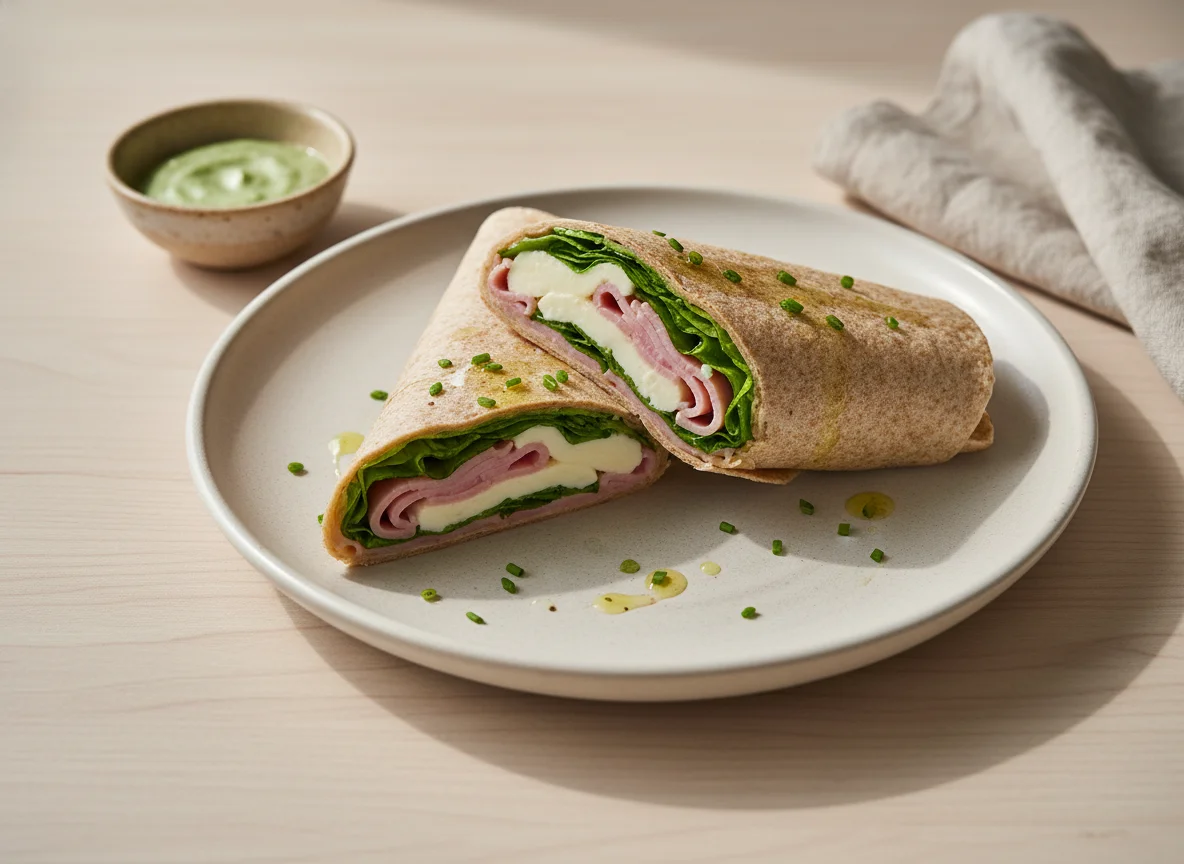 Wrap de Presunto e Mussarela photo