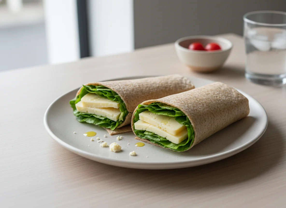 Wrap Rap10 Fit com Queijo Minas e Alface photo