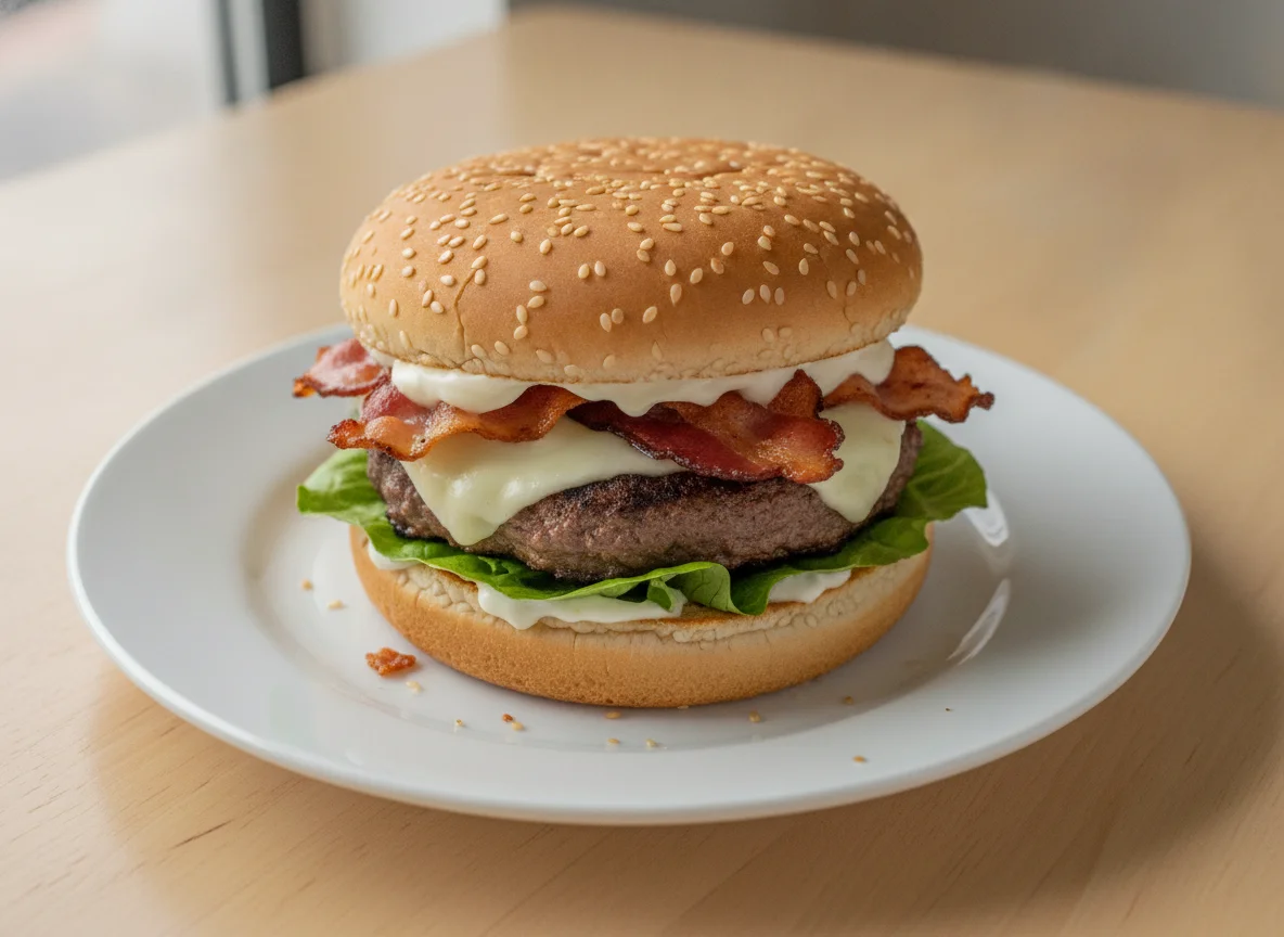 X-Salada com Bacon photo