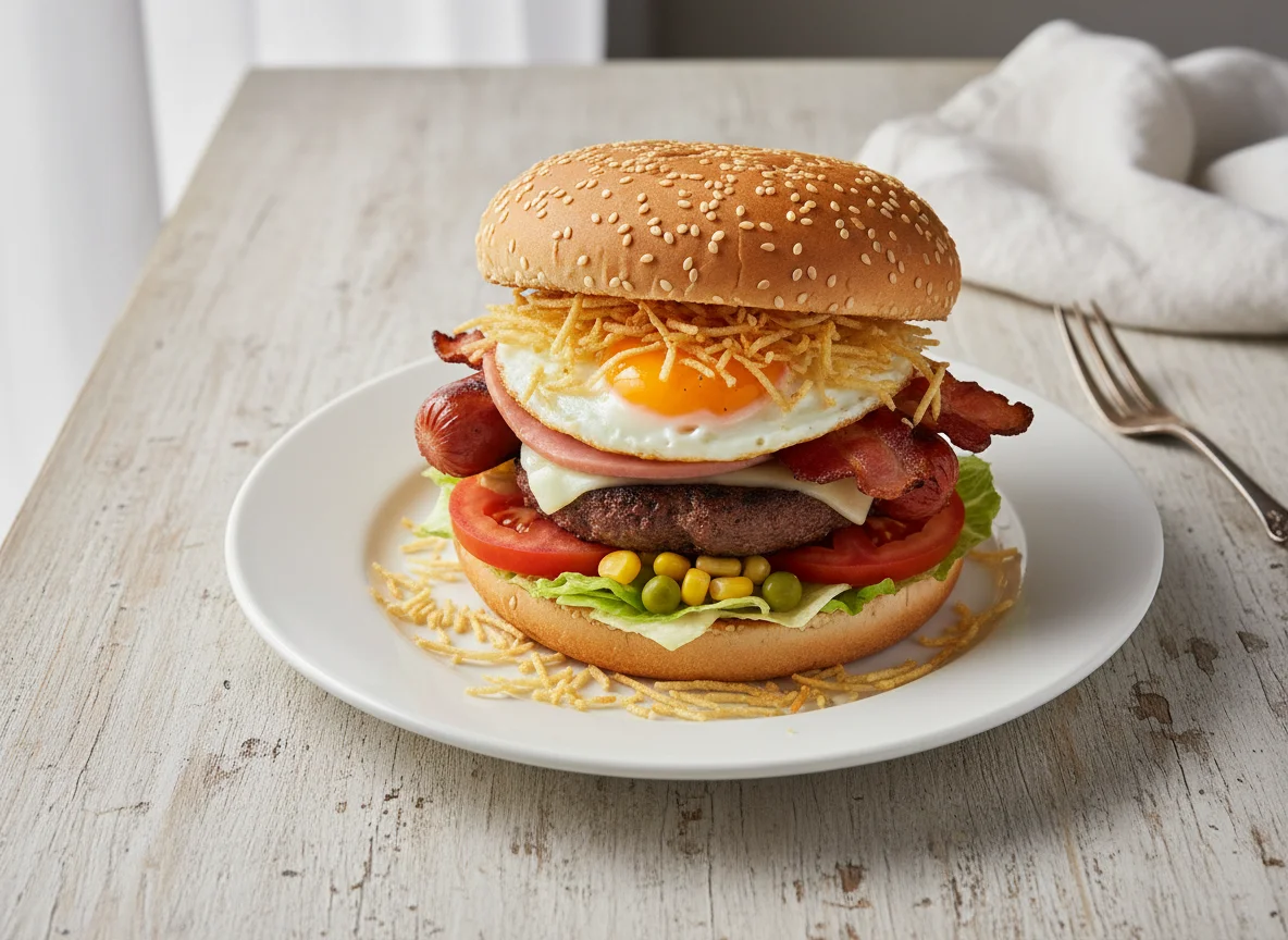 X-Tudo (Hambúrguer Completo) photo