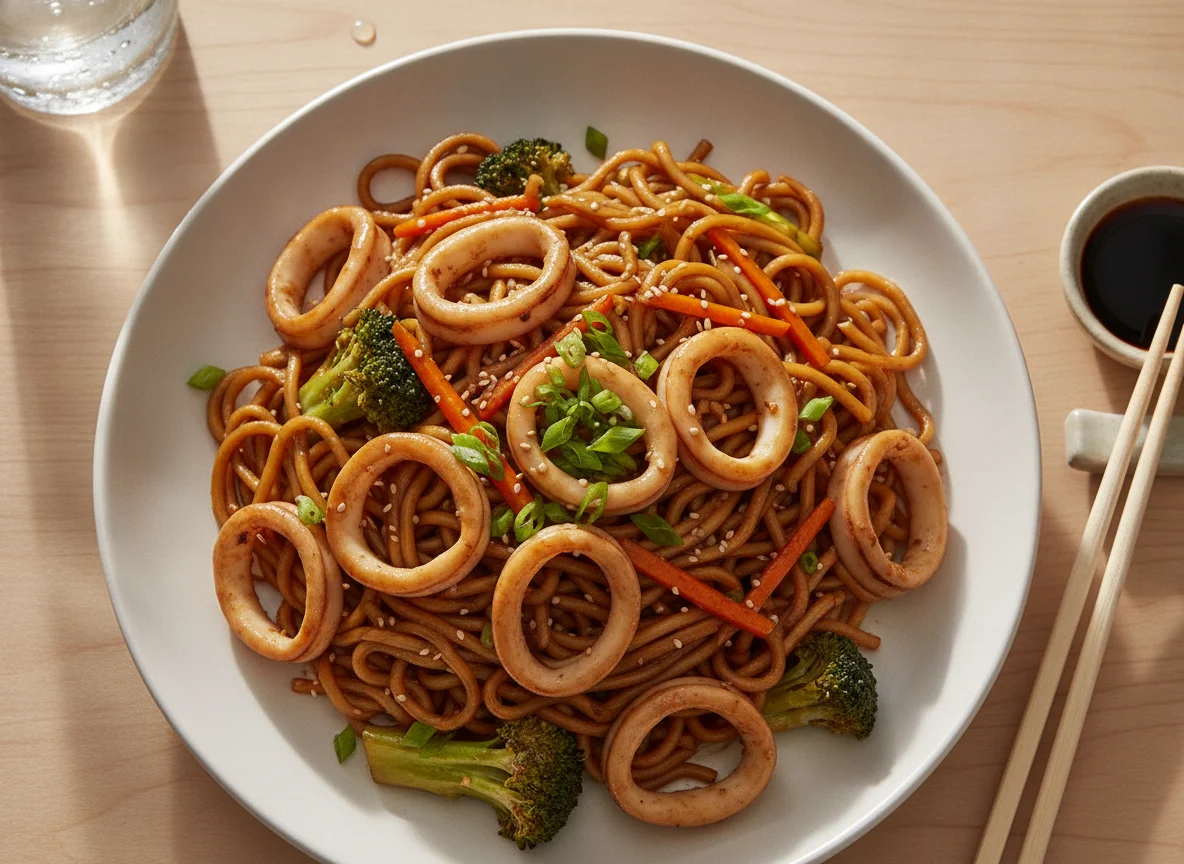 Yakisoba de Frutos do Mar photo