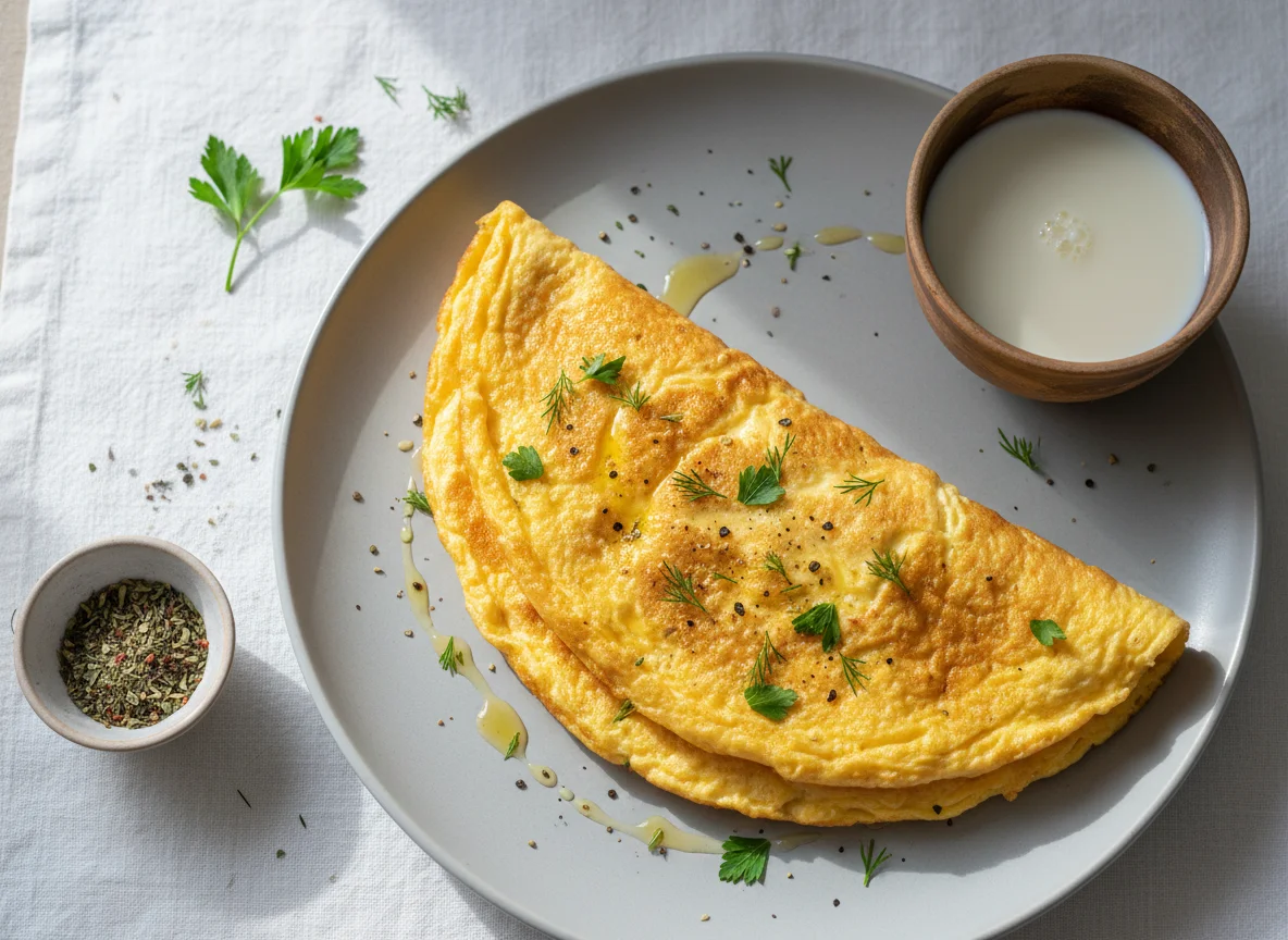 Яичница или омлет photo