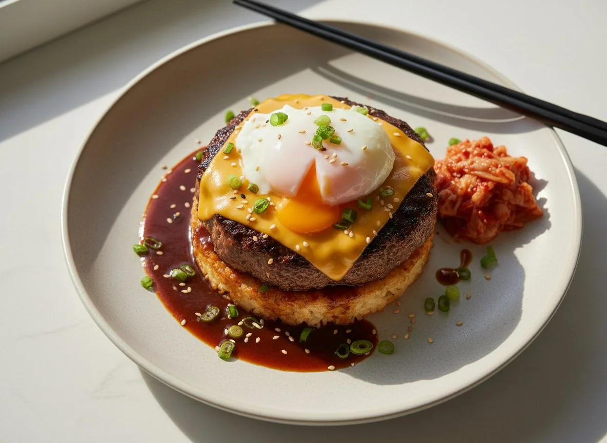 Японский бифштекс photo