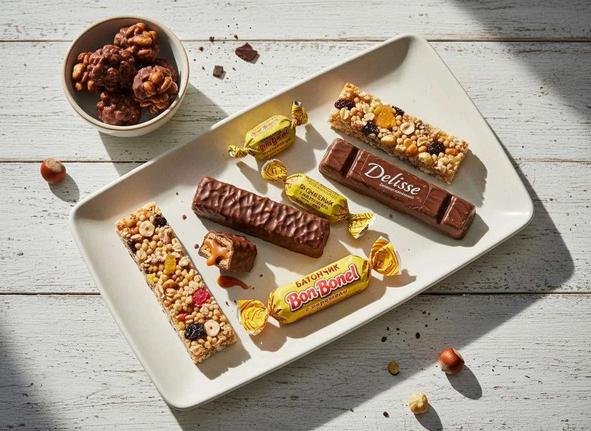 Ассорти из сладостей photo