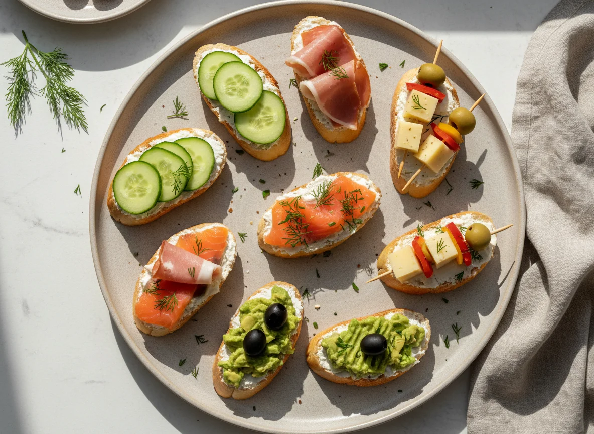 Ассорти канапе photo