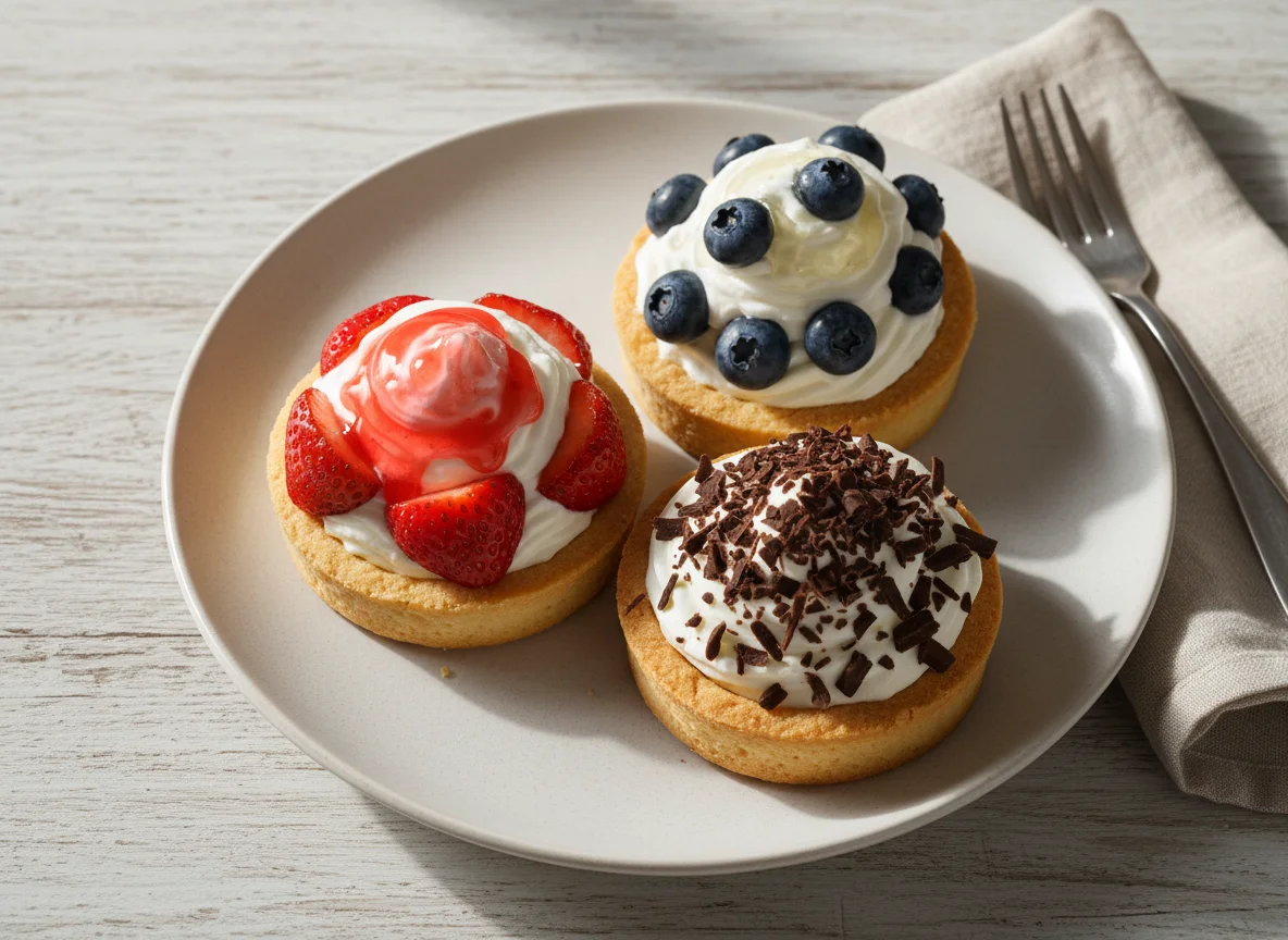 Ассорти пирожных photo