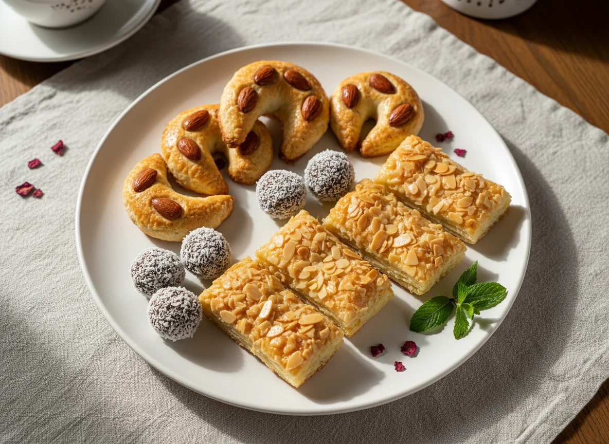 Ассорти восточных сладостей photo