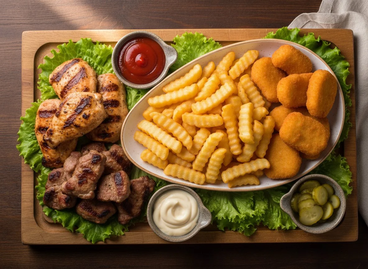 Ассорти закусок photo