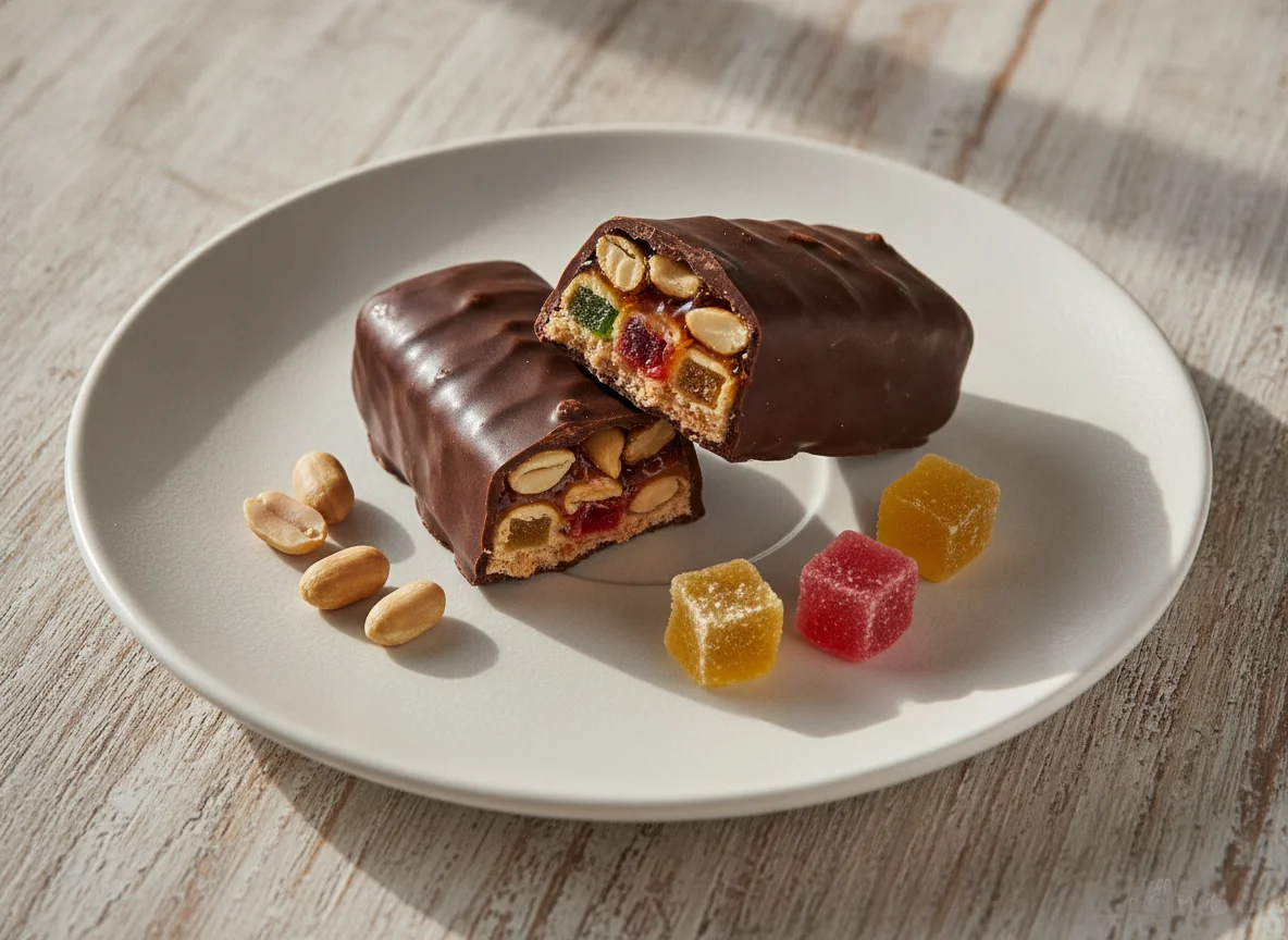 Батончик Nut&Go Арахис с мармеладом photo