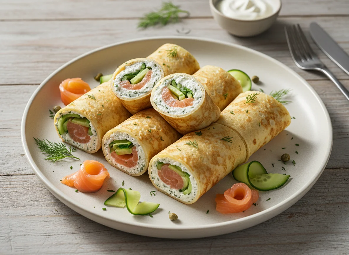 Блины Филадельфия photo