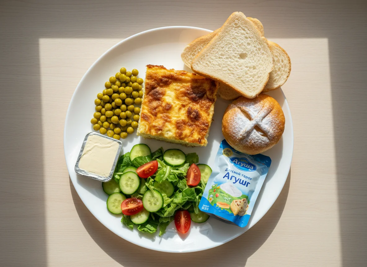 Больничный обед photo