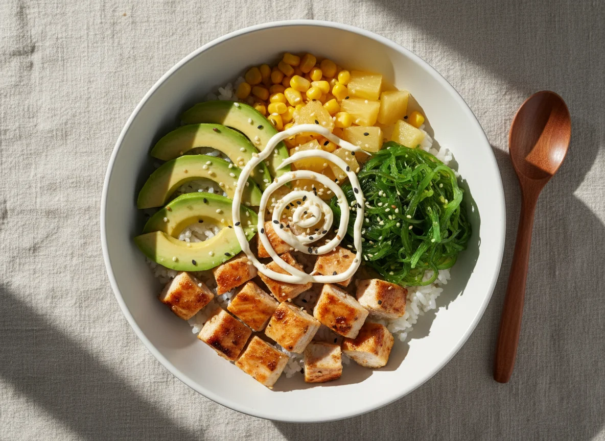 Боул с курицей photo