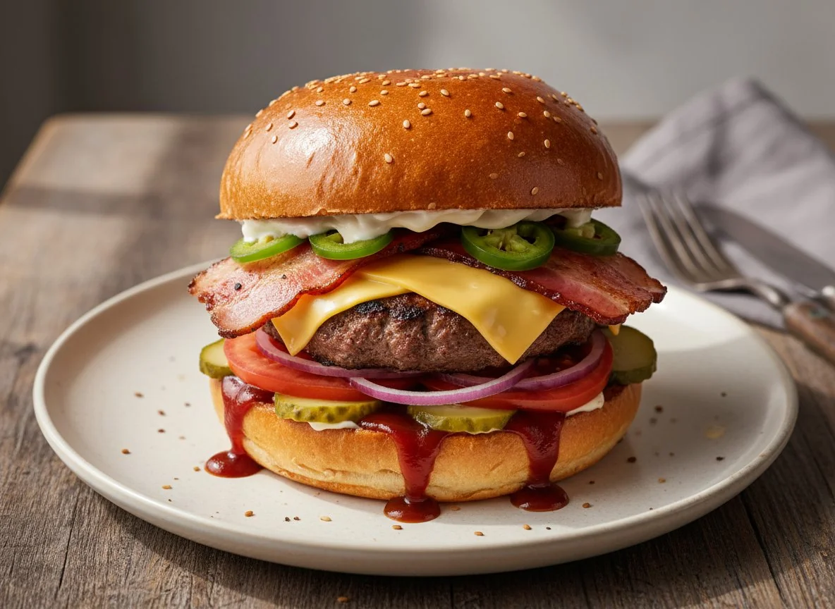 Бургер Биг папа photo