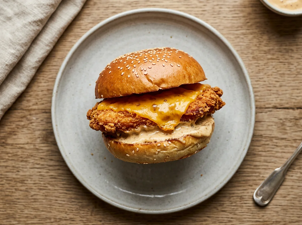 Чикен Кристи бургер photo