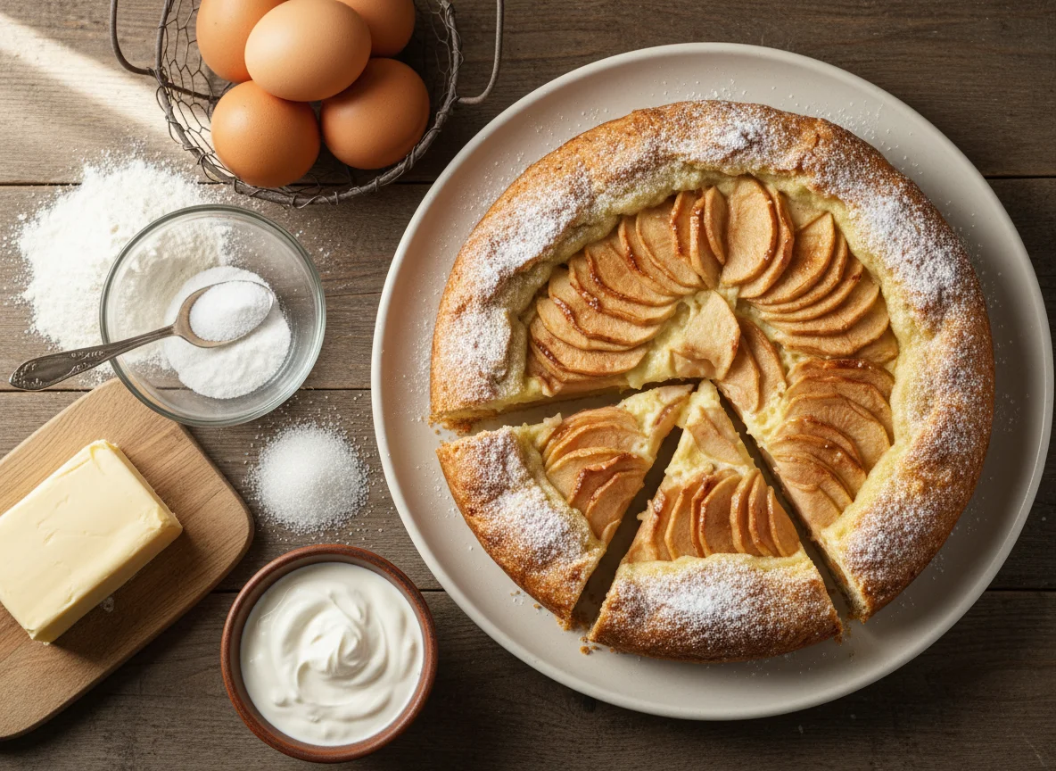 Цветаевский яблочный пирог photo