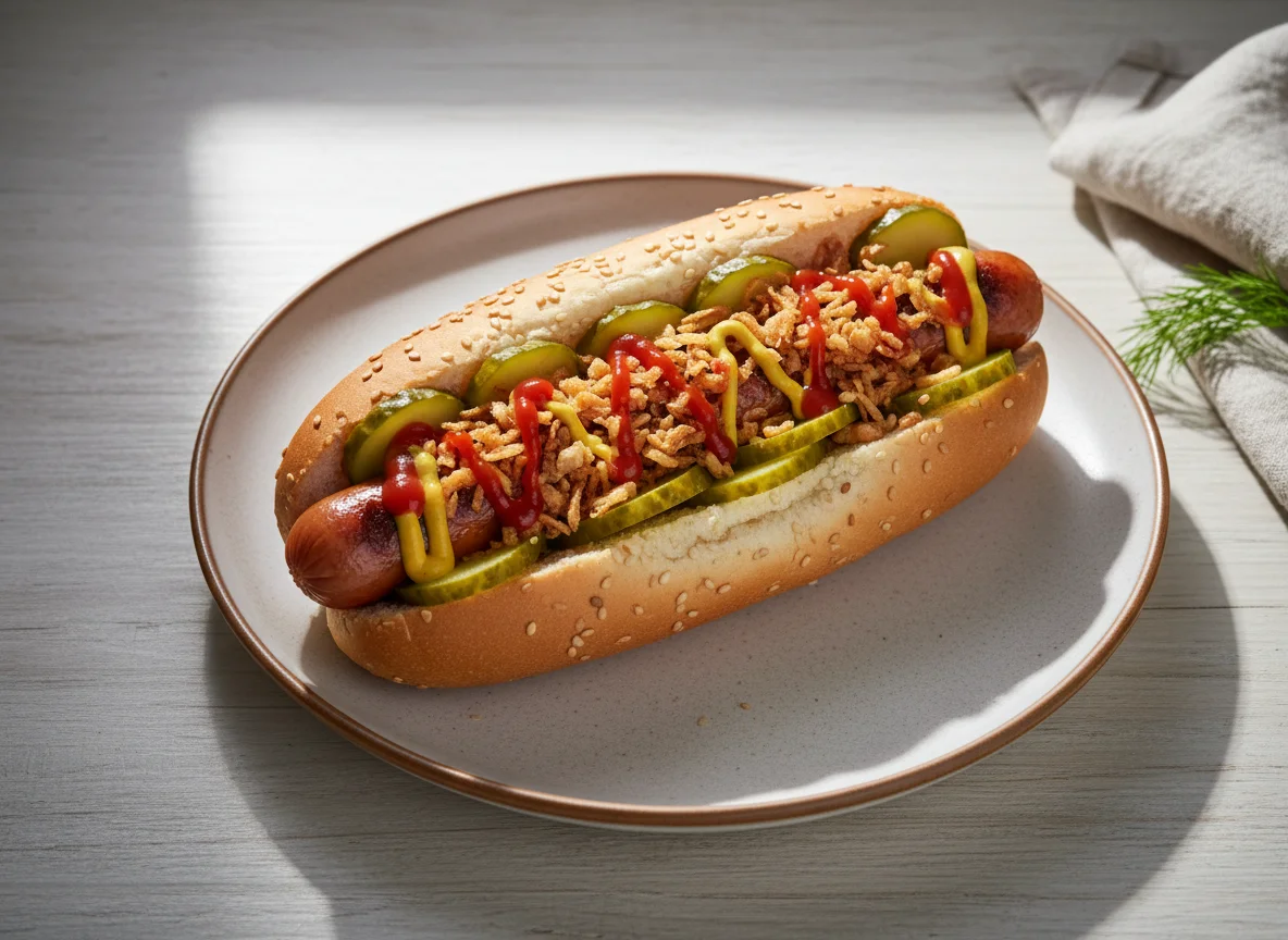 Датский хот-дог photo