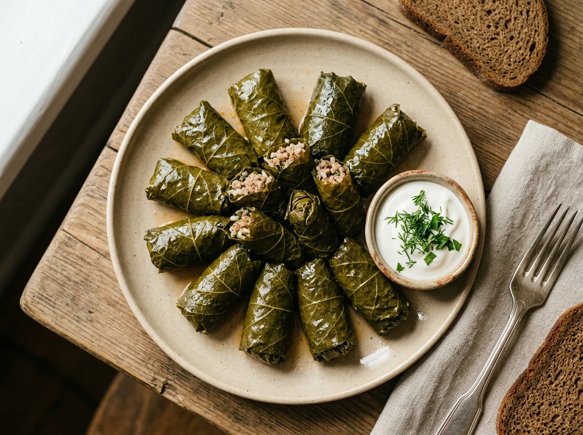 Долма (голубцы в виноградных листьях) photo