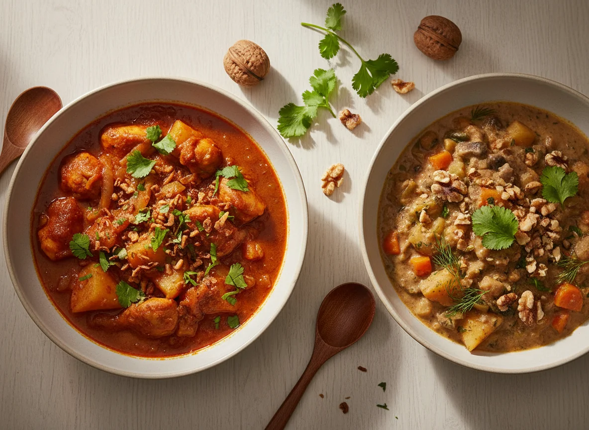 Два вида карри или рагу photo