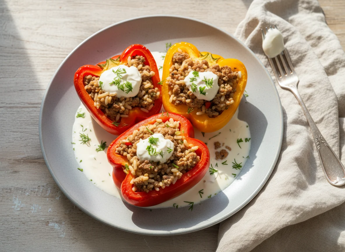 Фаршированный перец photo