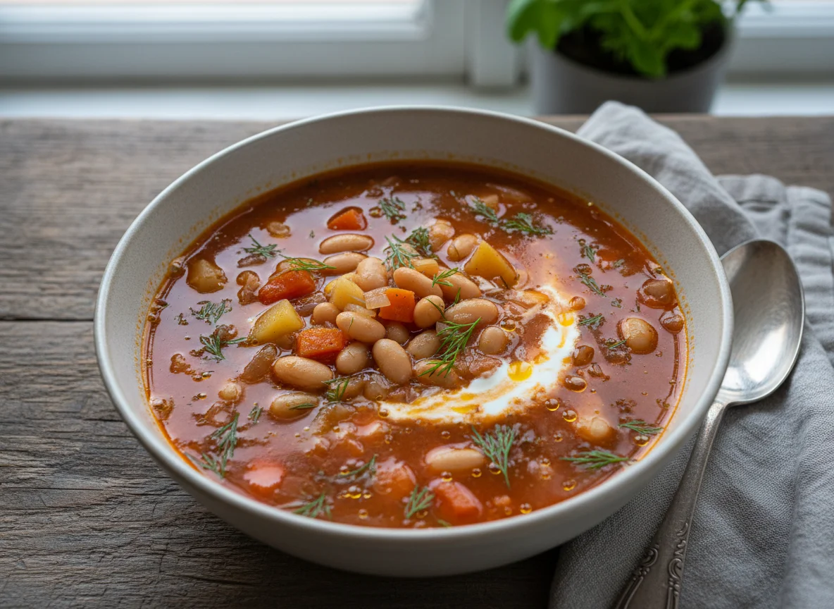 Фасолевый суп photo