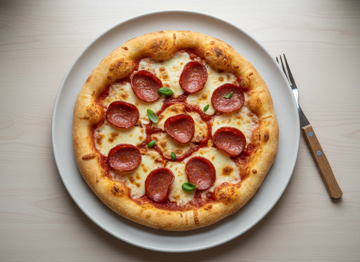 Фрайпицца пепперони photo