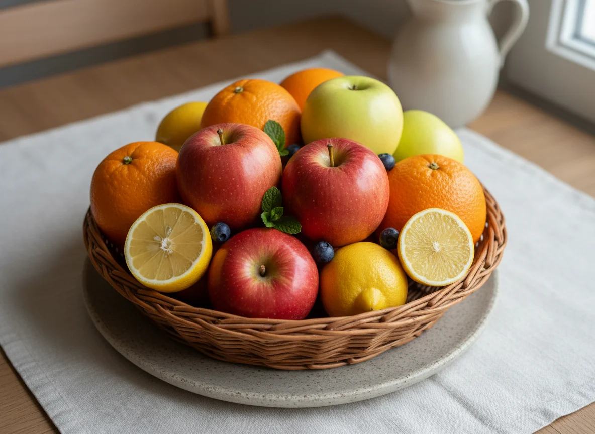 Фруктовая корзина photo