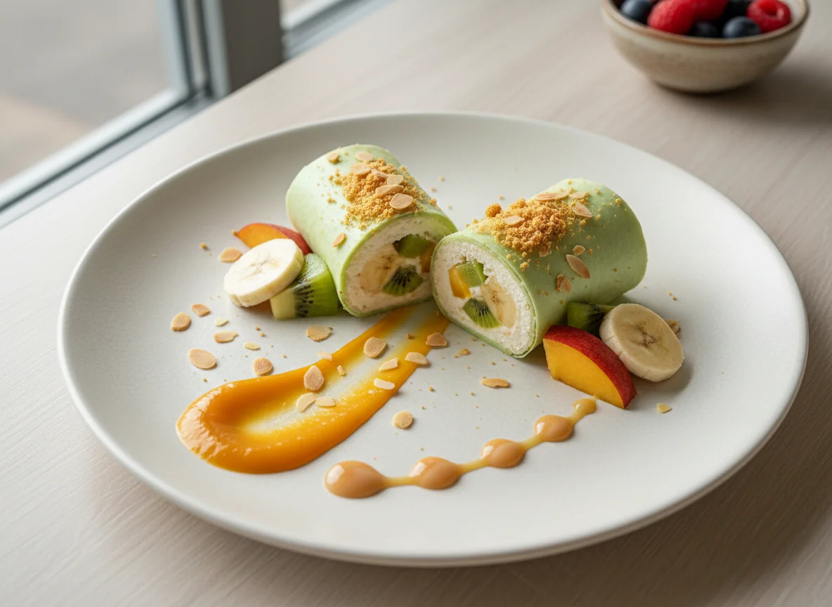 Фруктовый ролл photo