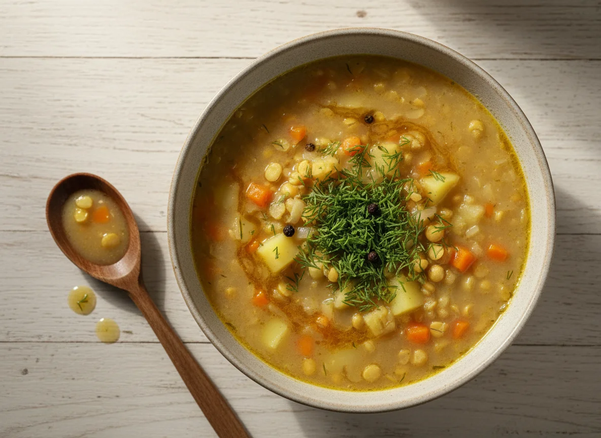 Гороховый суп photo