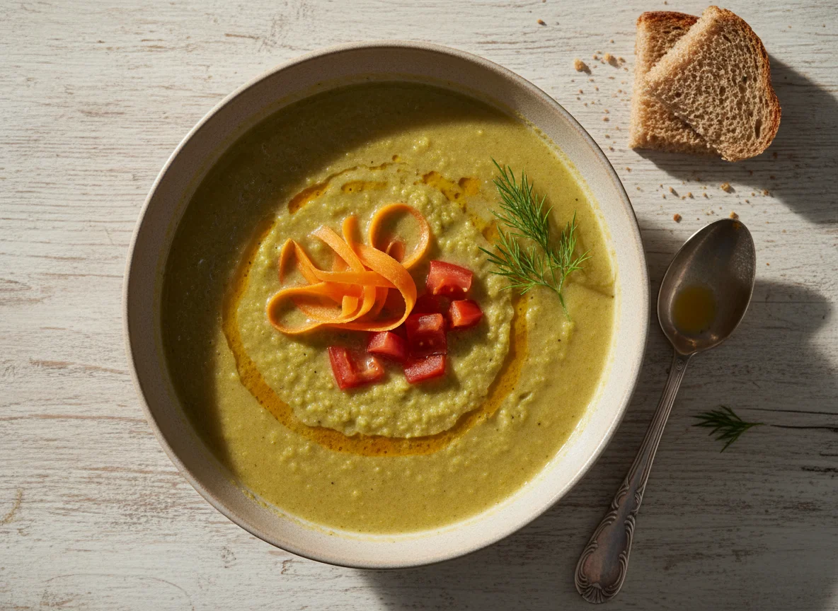 Гороховый суп-пюре photo