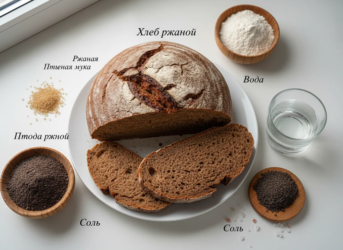 Хлеб ржаной photo