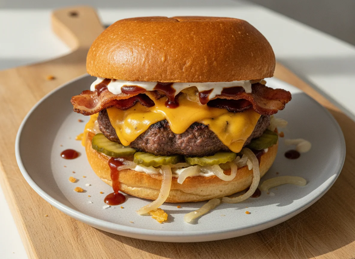 Juicy Lucy Burger photo