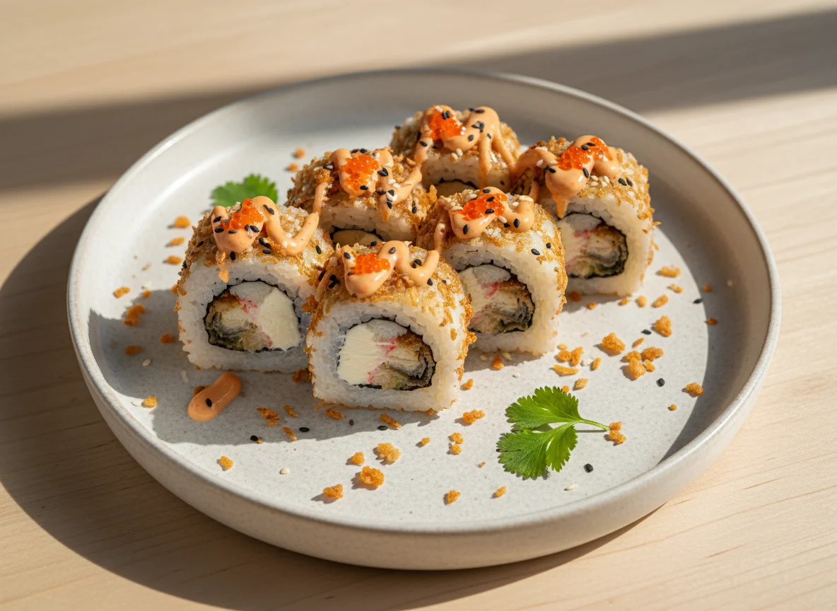 Калифорния кранч ролл photo