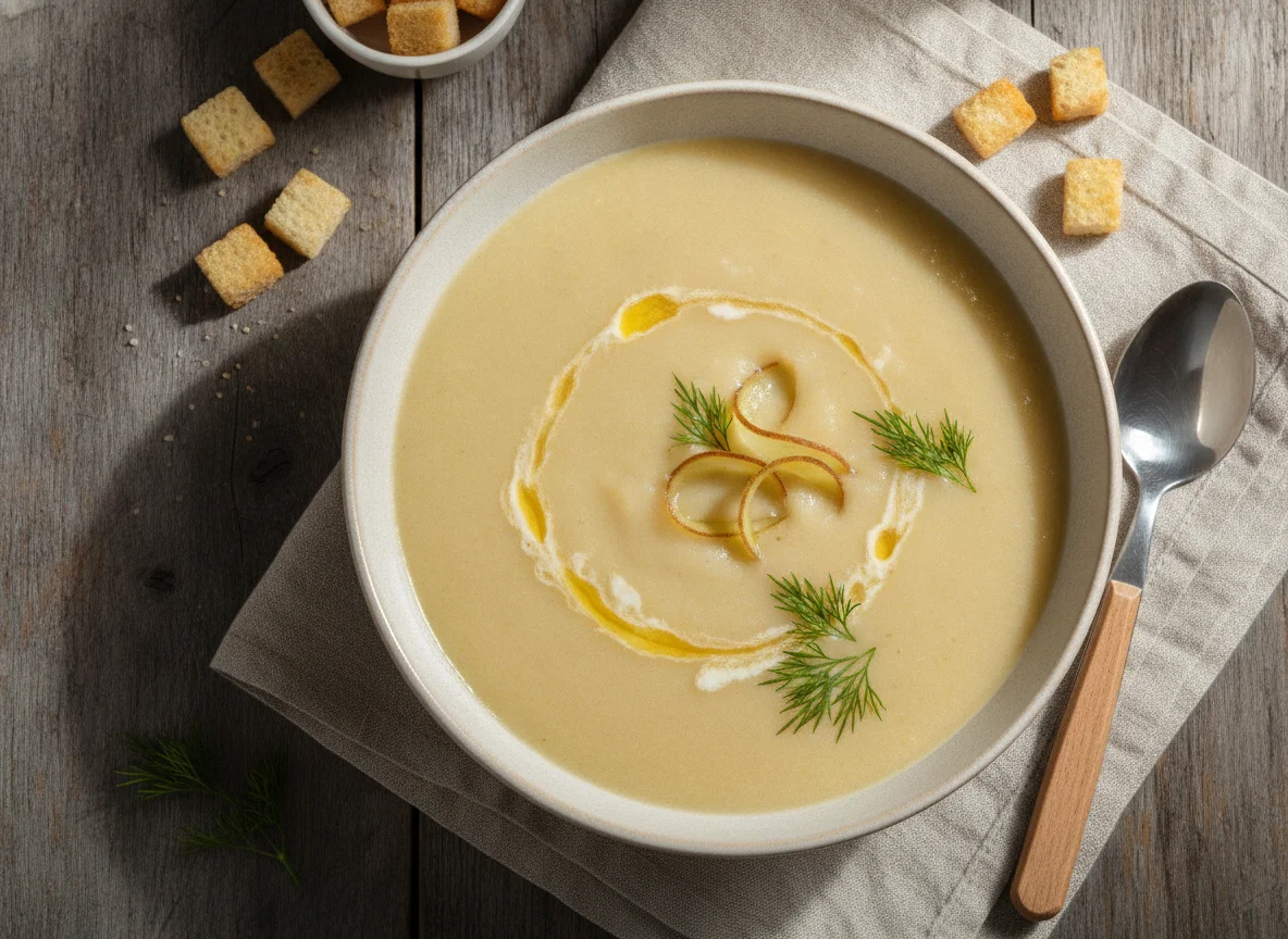 Картофельный крем-суп photo