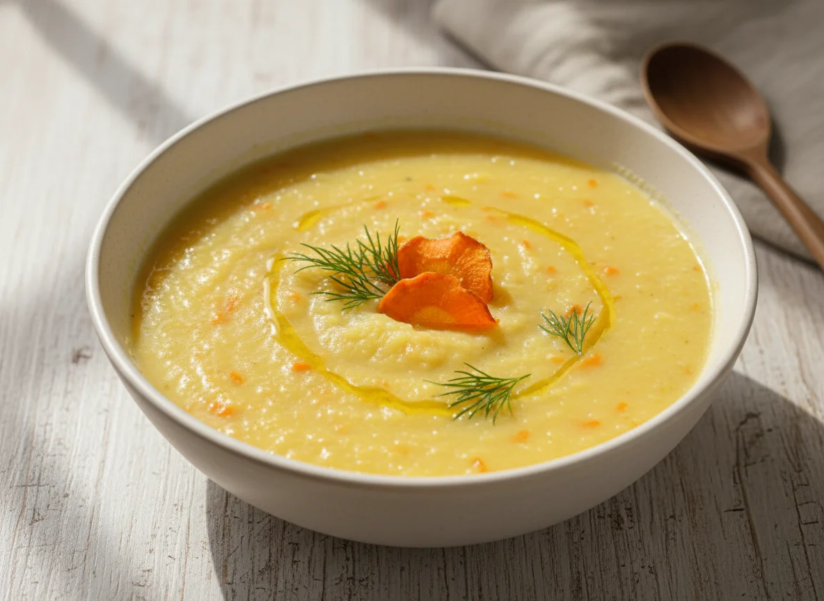 Картофельный суп-пюре photo