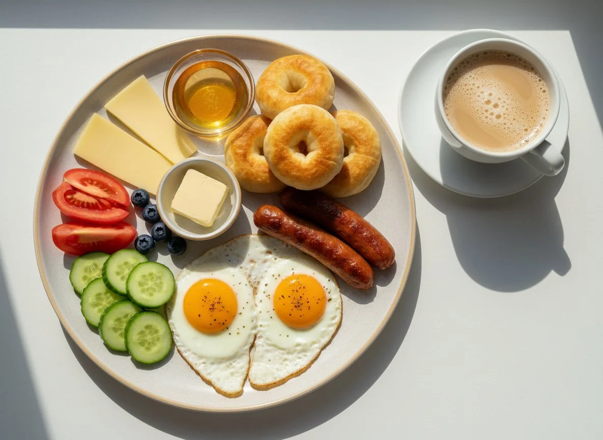 Казахстанский завтрак photo