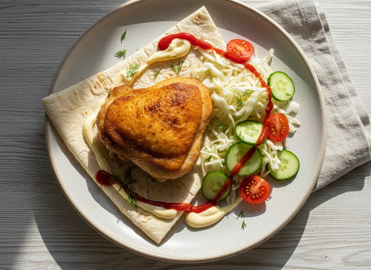 Классический цыпленок photo