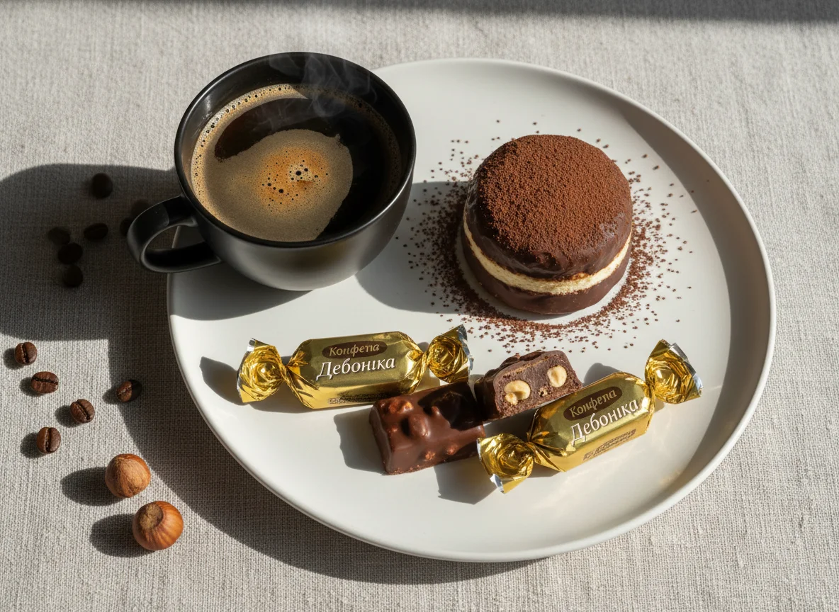 Кофе и сладости photo