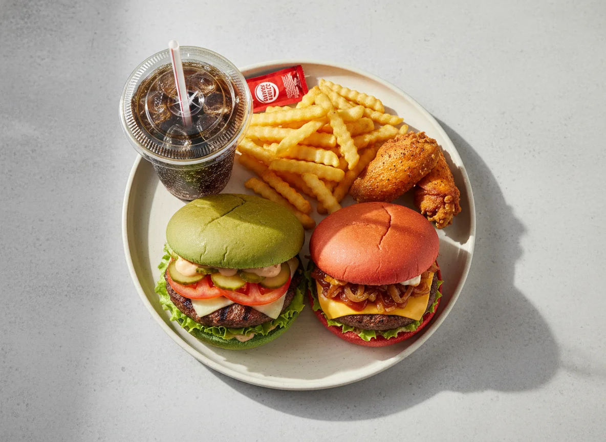 Комбо-набор из Burger King photo