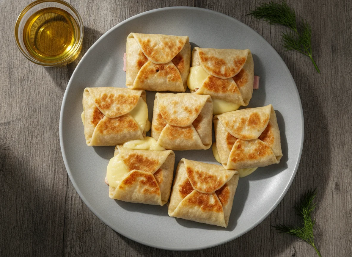 Конвертики из лаваша с начинкой photo